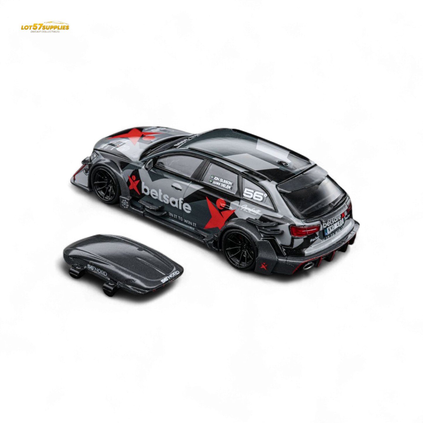 DCM Audi RS6 C7 DTM Betsafe Gumball 3000 1:64