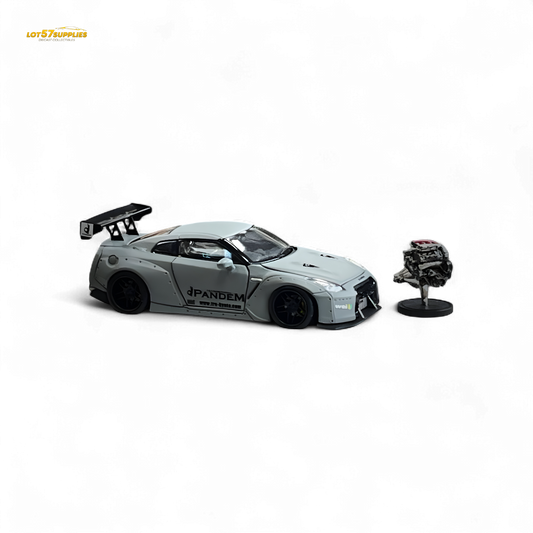 PGM Rocket Bunny R35 Combat Grey Luxury Version 1:64
