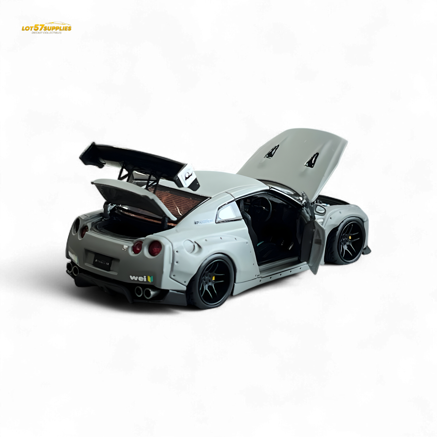 PGM Rocket Bunny R35 Combat Grey Luxury Version 1:64