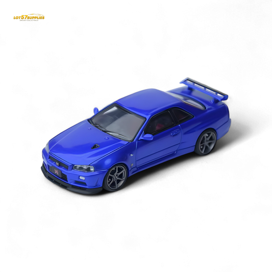 Focal Horizon Skyline GT-R R34 V-SPEC-II Bayside Blue 1:64