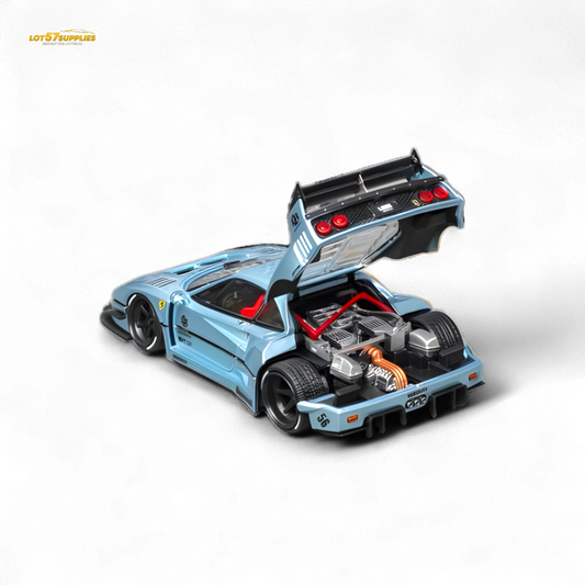 Star Model Ferrari F40 LB-Works WideBody Ice Blue 1:64