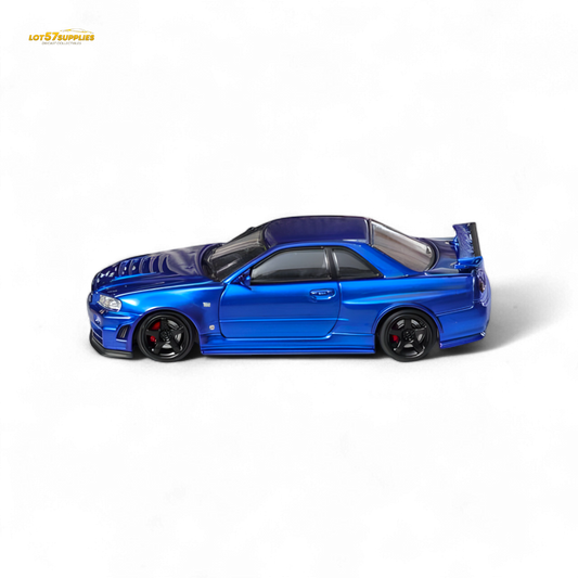 Fuji Skyline R34 GT-R Nismo Z-Tune - Bayside Blue 1:64