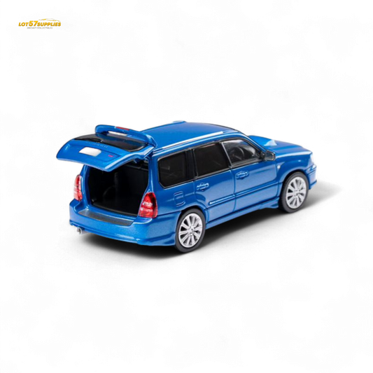 ModelModel Subaru Forester SG9 STI Rally Blue 1:64