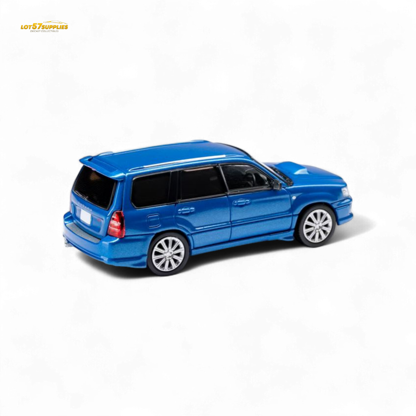 ModelModel Subaru Forester SG9 STI Rally Blue 1:64