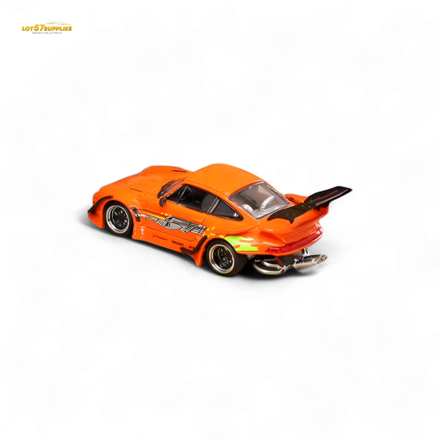 SW RWB 993 Orange Speed and Furious - High Tail - Orange 1:64