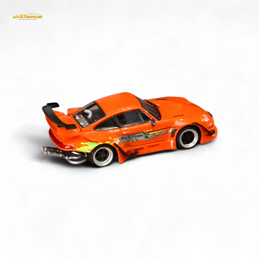 SW RWB Porsche 993 Orange 1:64