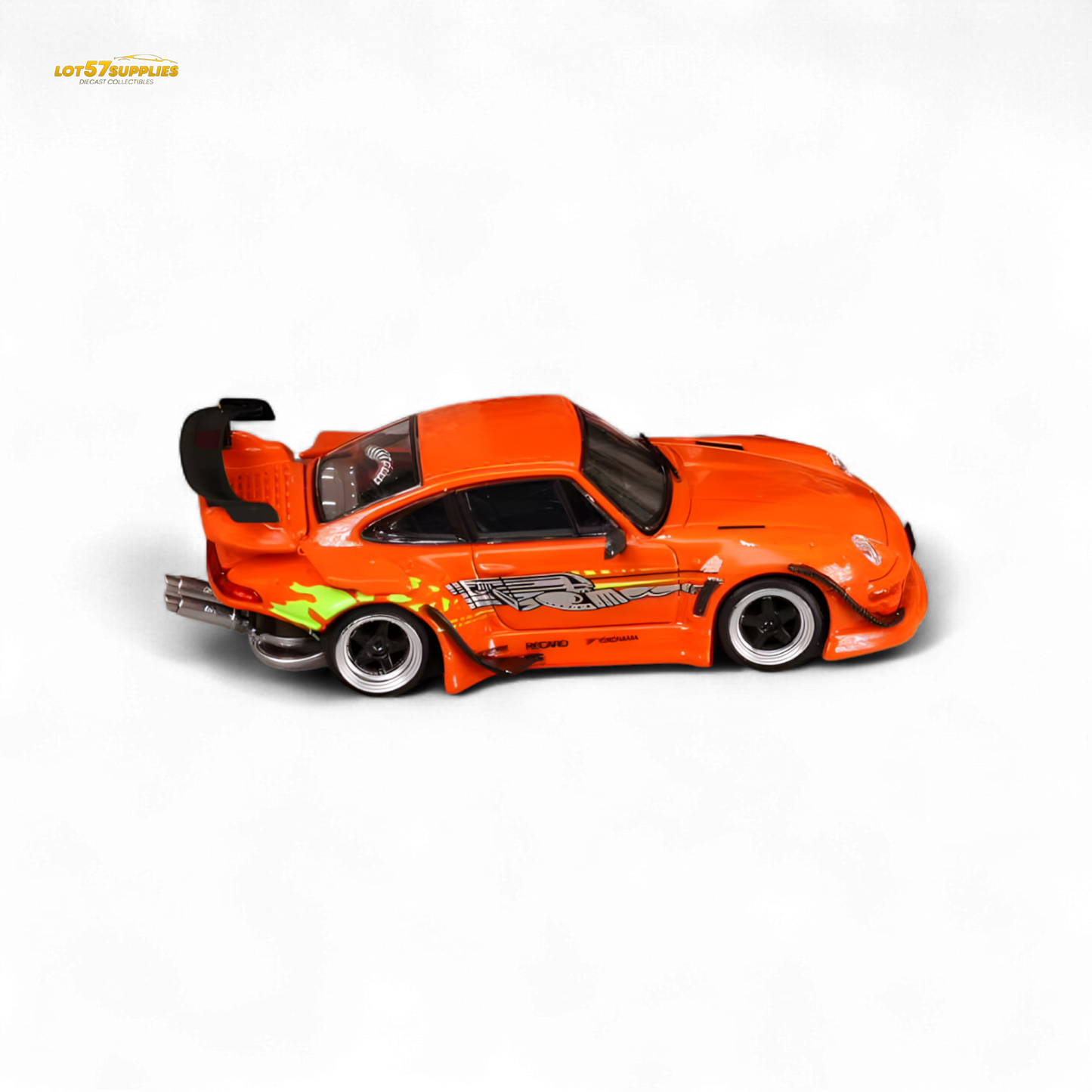 SW RWB 993 Orange Speed and Furious - Low Tail - Orange 1:64