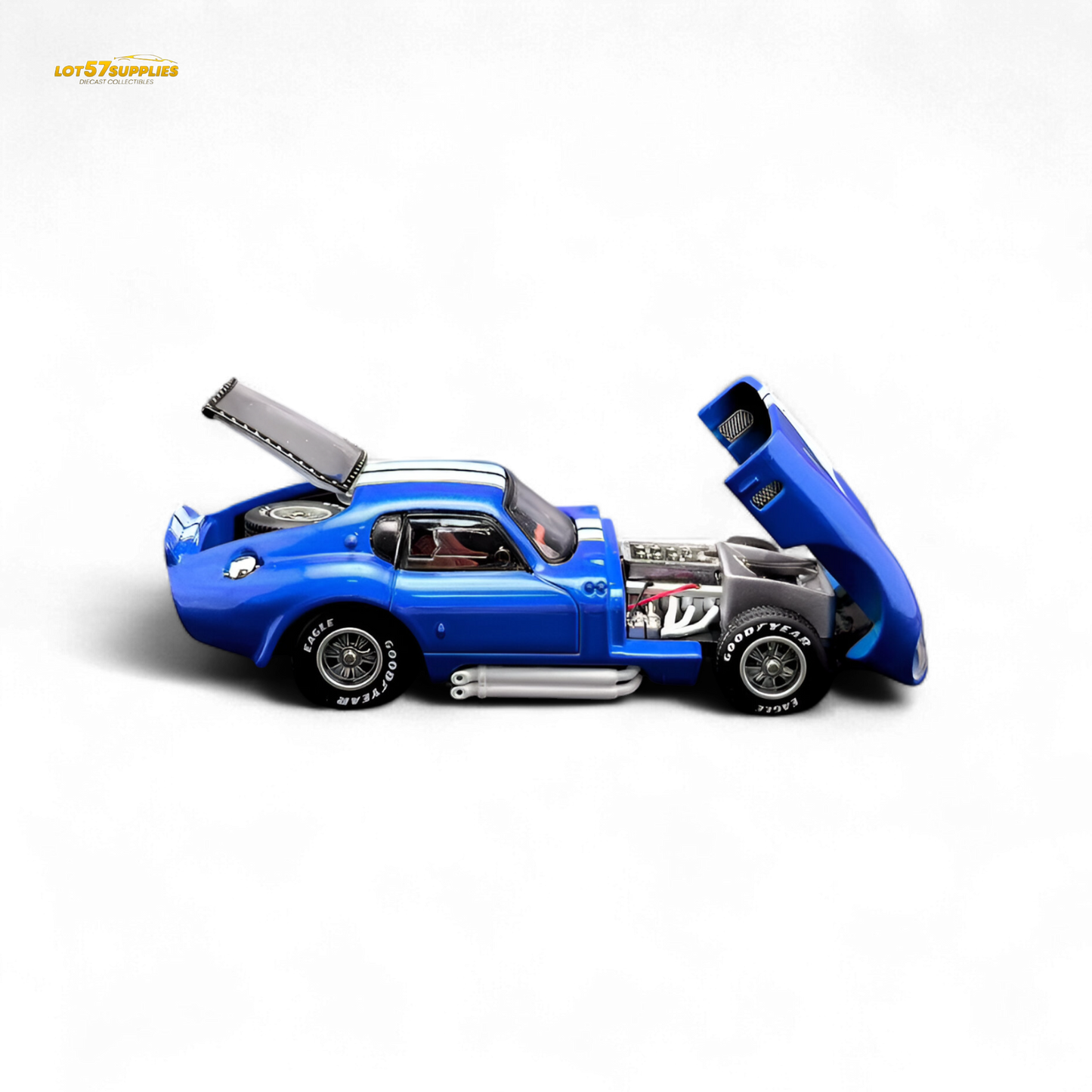 Fine Works64 Shelby Daytona Blue 1:64