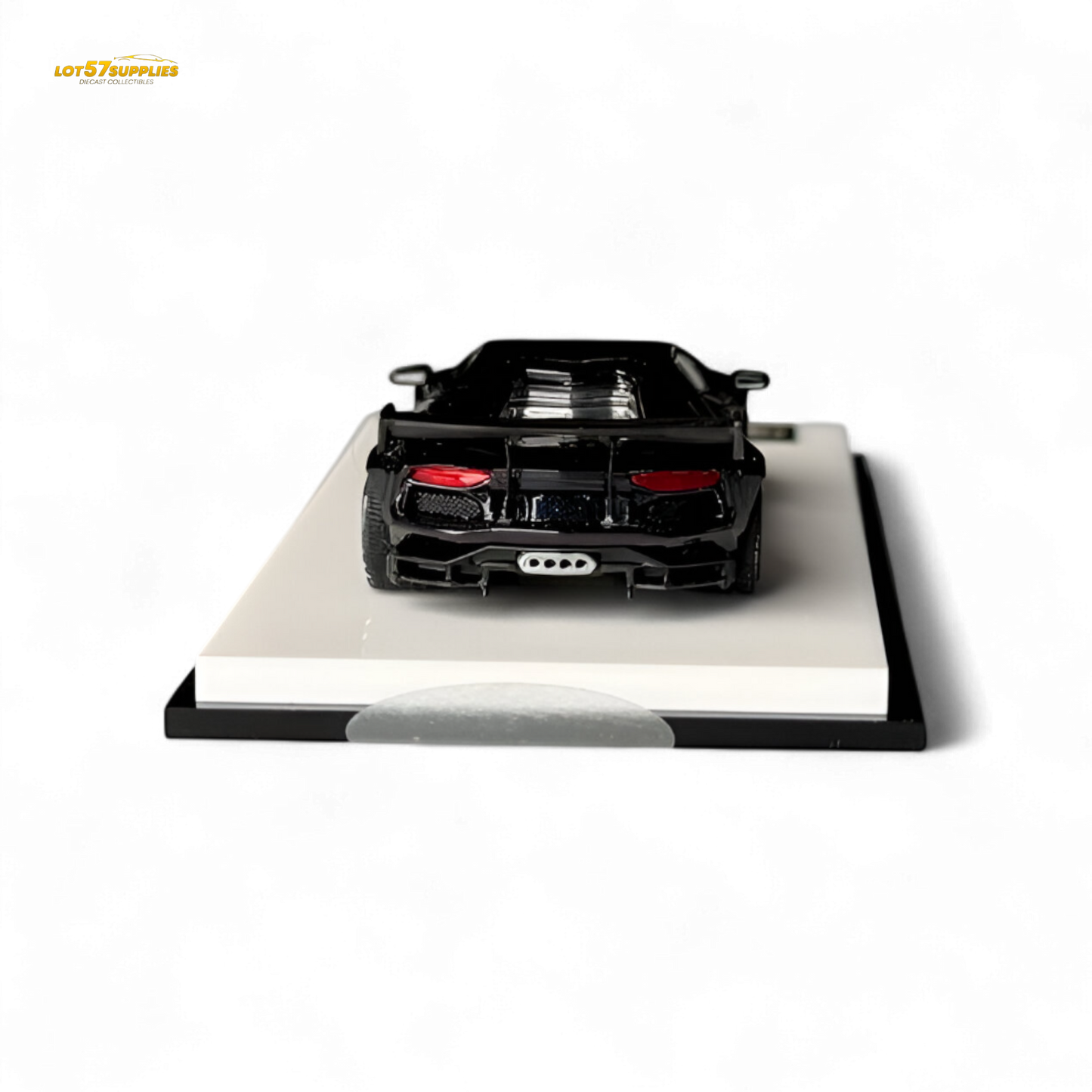 King Model Lamborghini Aventador LP700-4 Purple Carbon Fiber 1:64