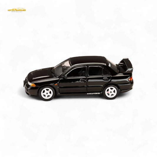 Hobby Japan Mitsubishi Lancer Evo III Black 1:64