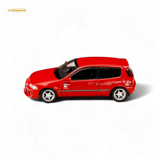 Hobby Japan Honda Civic EG6 Red 1:64