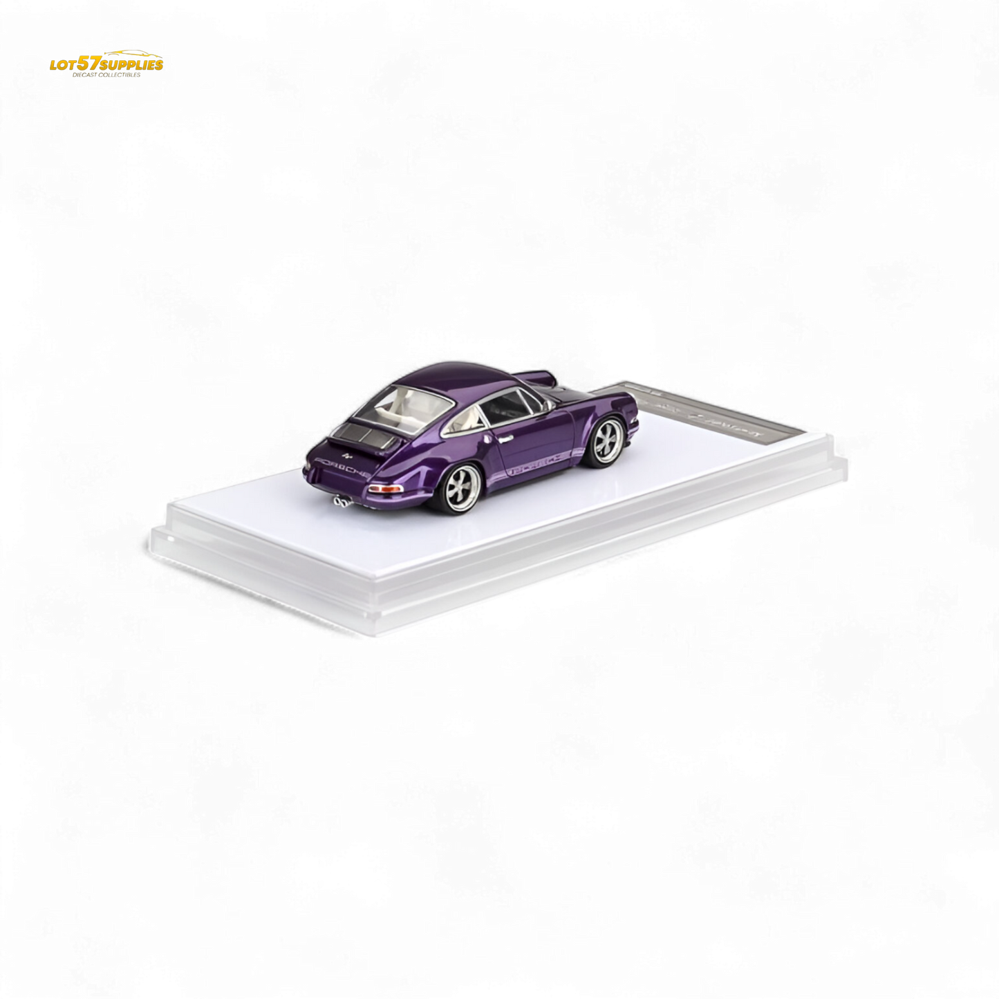 (Pre-Order) Zincit Model Porsche 911 Singer Coupe - Metallic Purple 1:64