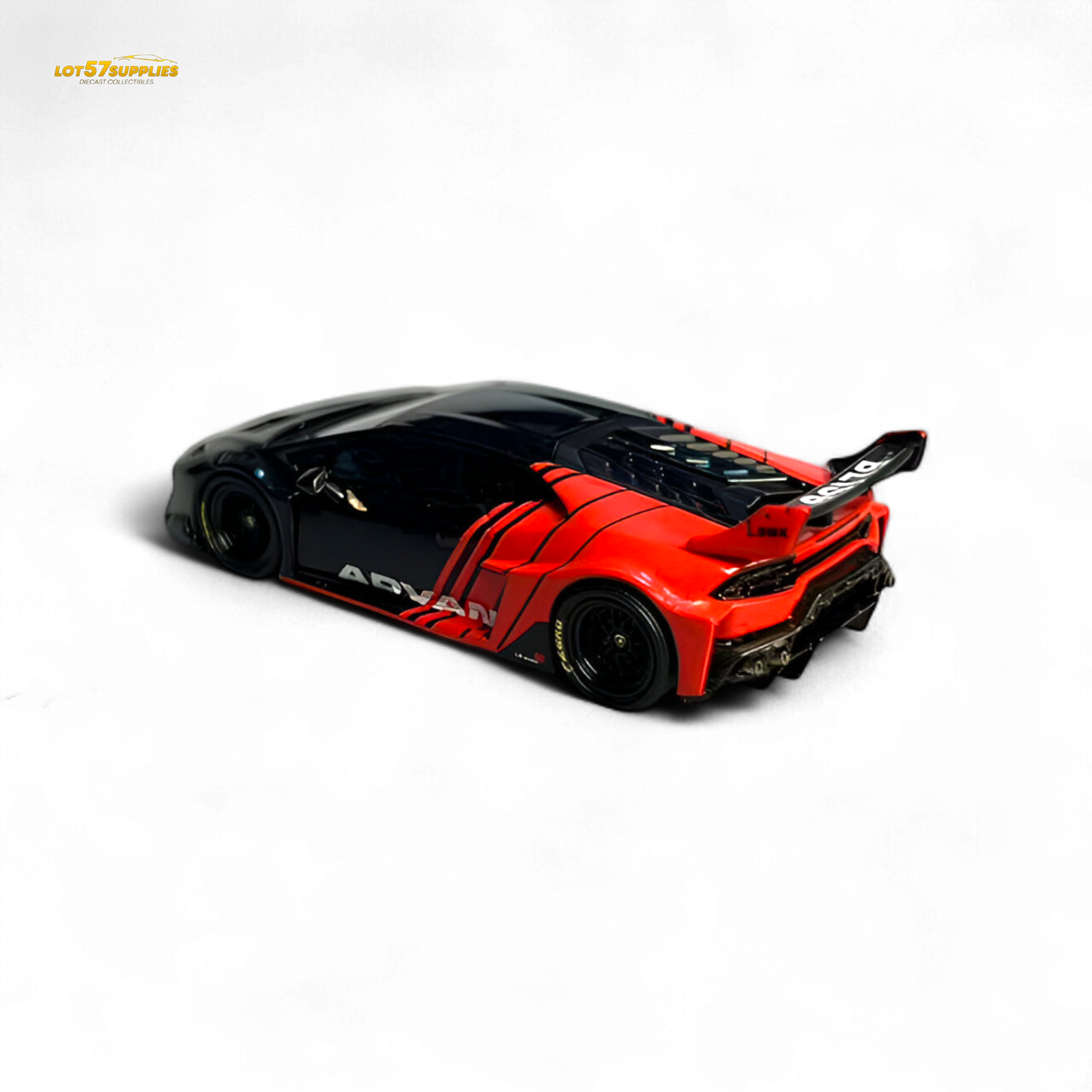Flame Lamborghini Huracan GT LP610 ADVAN 1:64