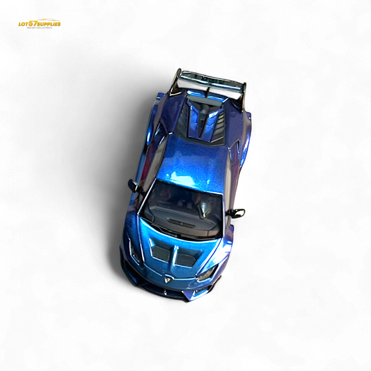 Flame Lamborghini Huracan GT LP610 Magic Purple 1:64