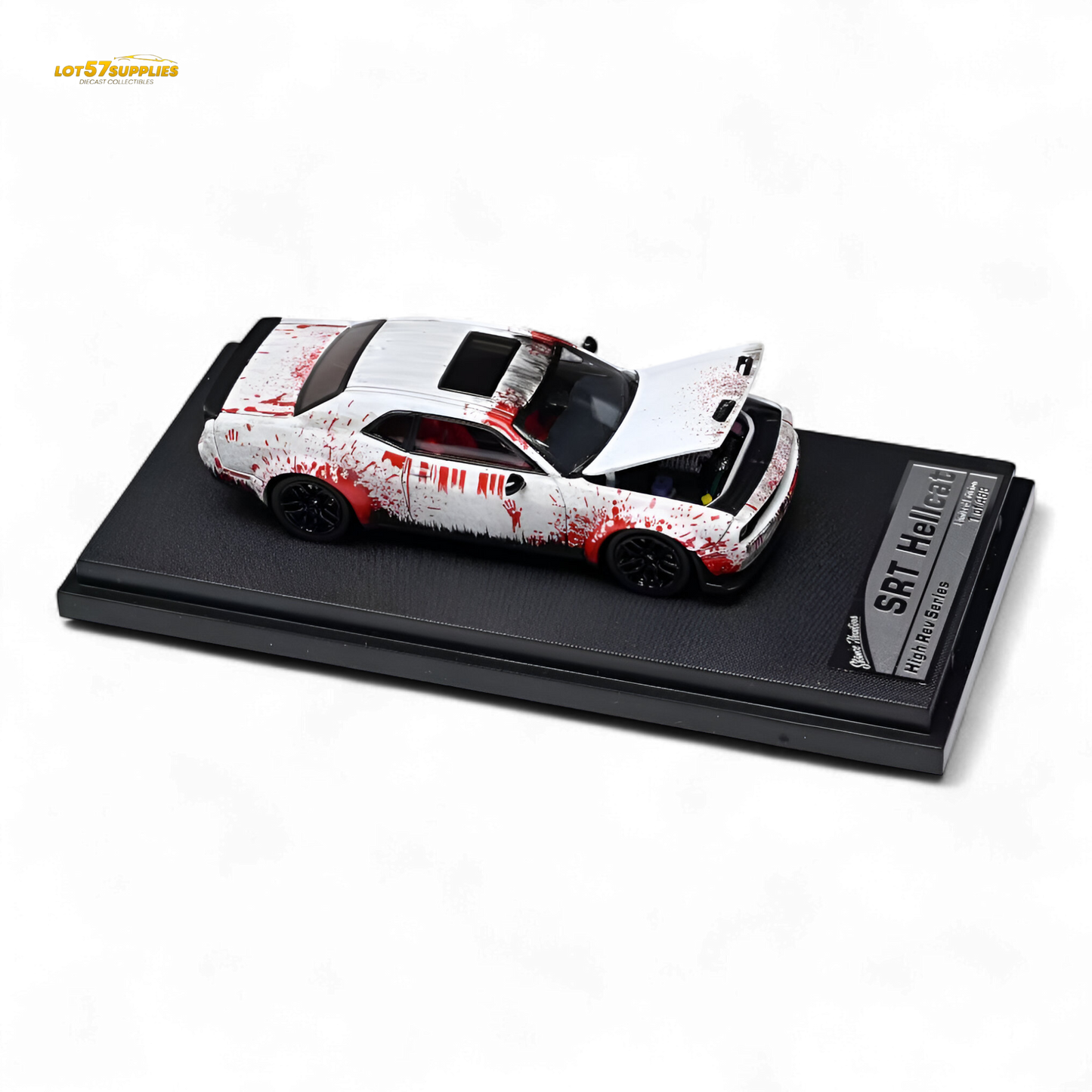 Stance Hunters Dodge Challenger SRT Hellcat Blood Red 1:64