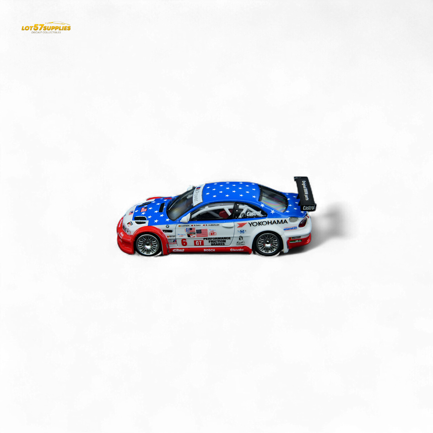 (Pre-Order) DCM & GOBOX M3 GTR E46 - YOKOHAMA 6 1:64