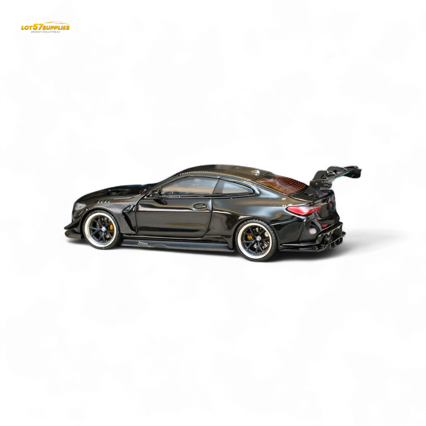 SW BMW M4 G82 Widebody Kit Bright Black 1:64