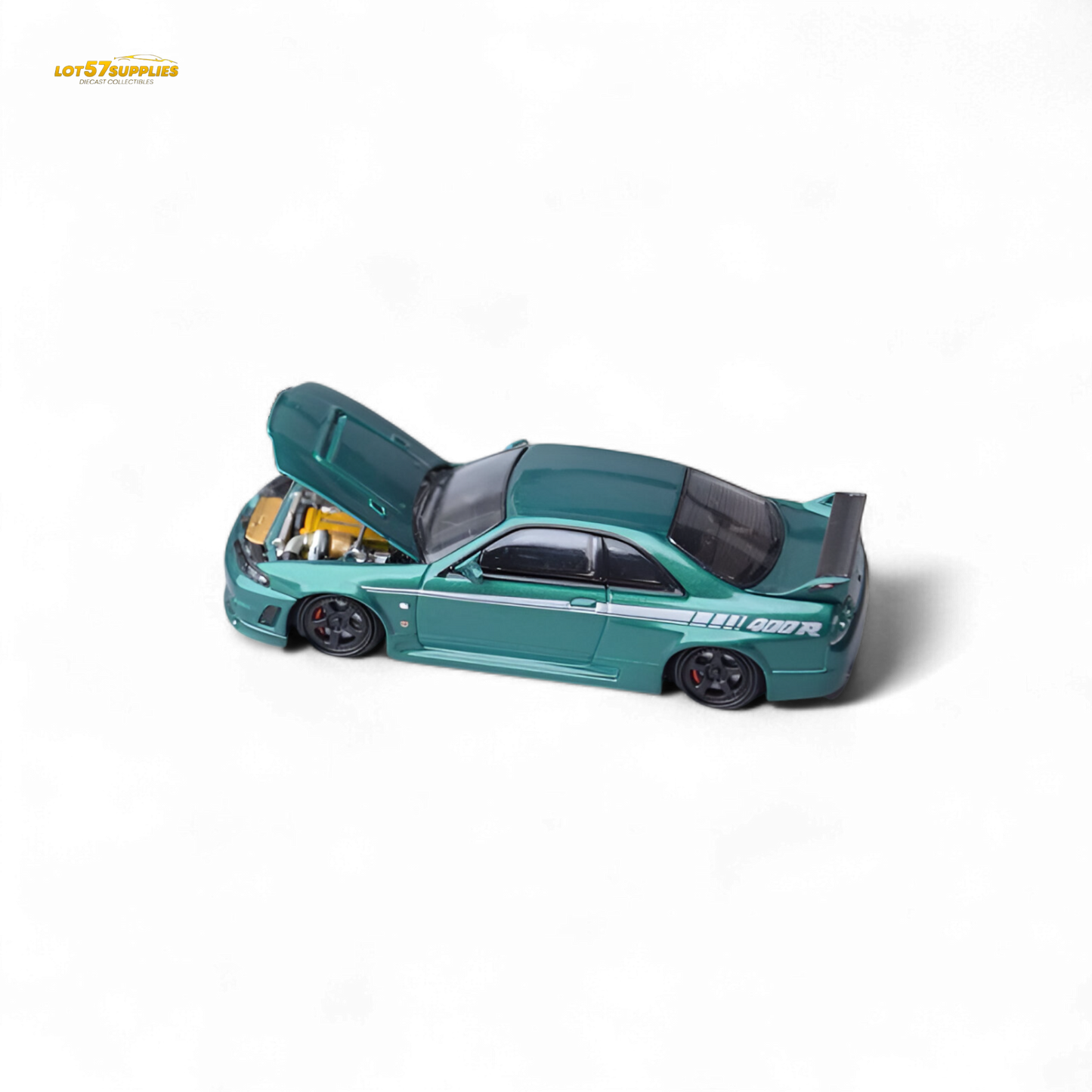 Focal Horizon Nissan Skyline GT-R R33 Nismo 400R Champion Green 1:64