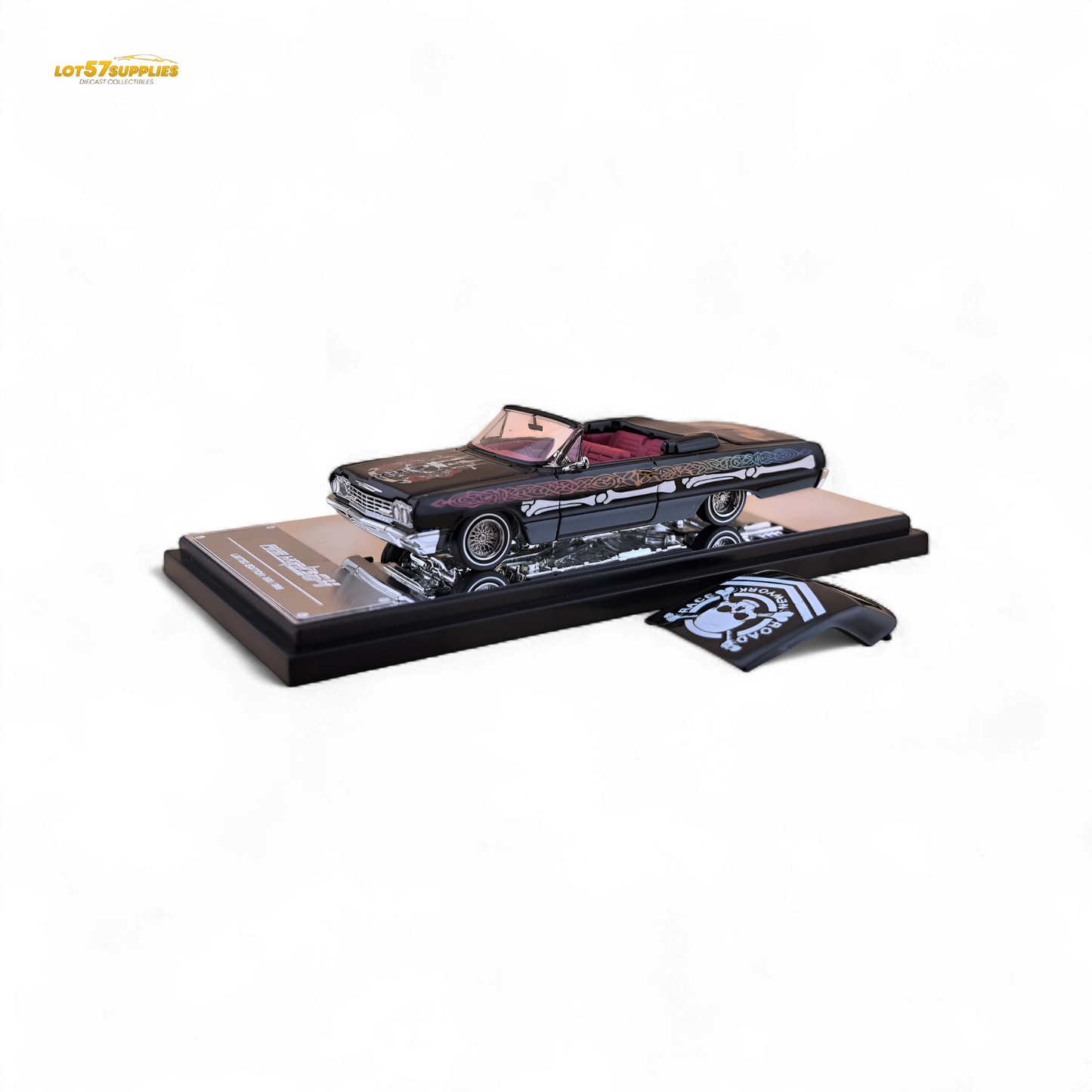 Fine Works64 Chevrolet Impala Lowrider Skull Livery 1:64