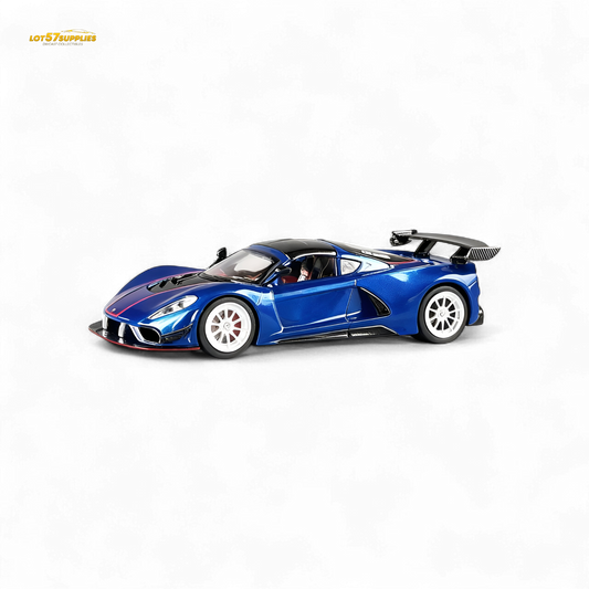 Rhino Model Hennessey Venom F5 Blue 1:64