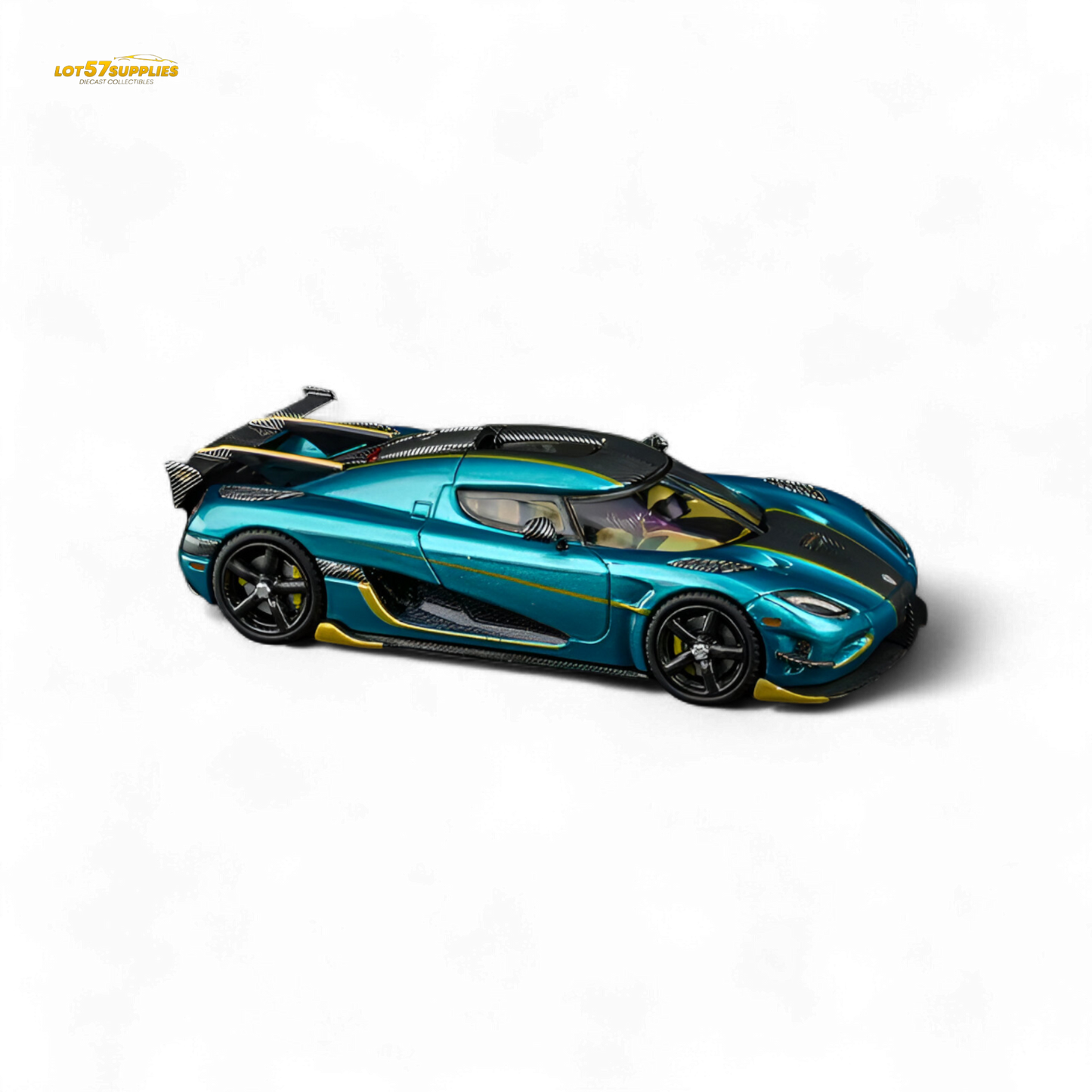 TPC Agera RS Peacock Blue 1:64