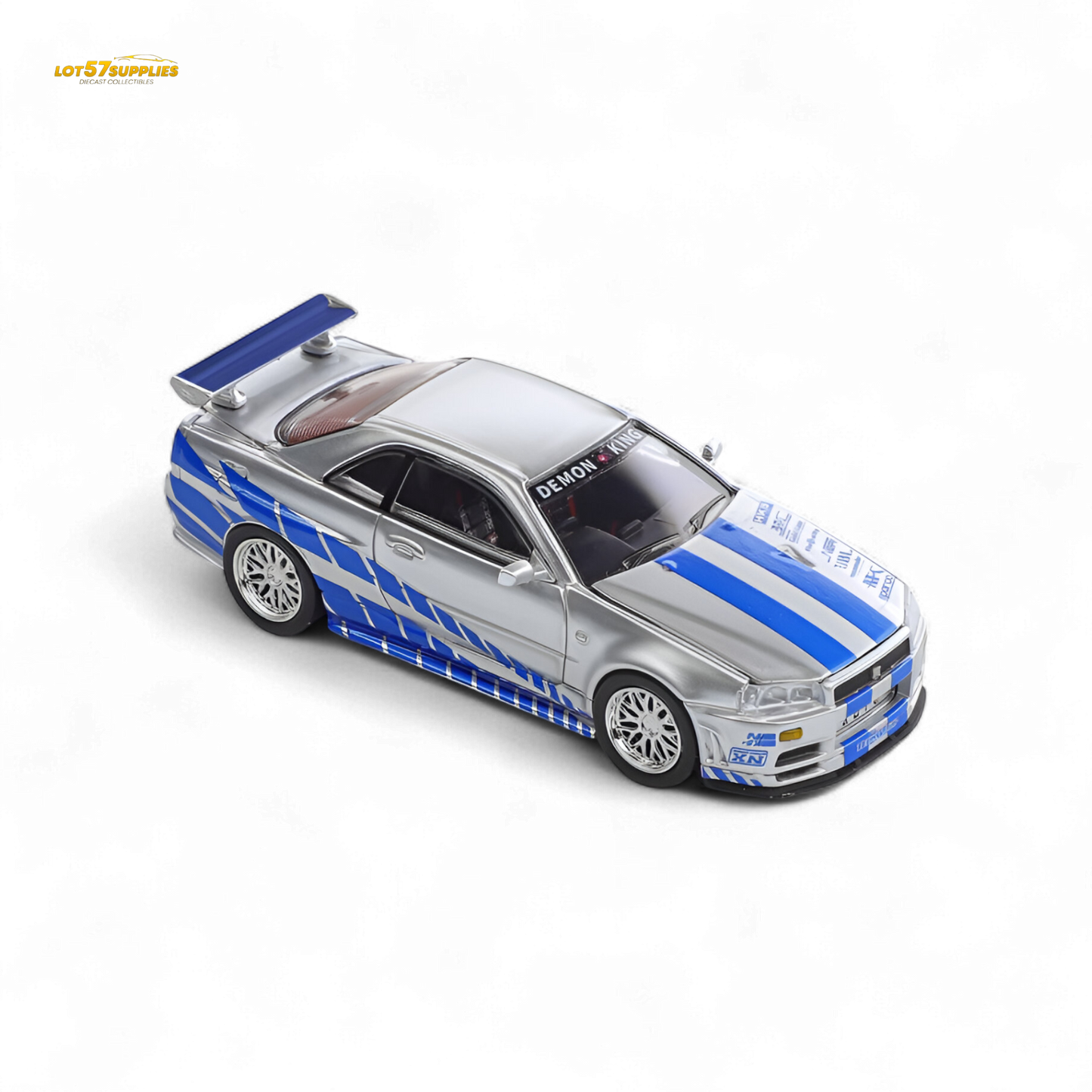 DEMON KING Auto Skyline GT-R R34 Z-Tune 1:64