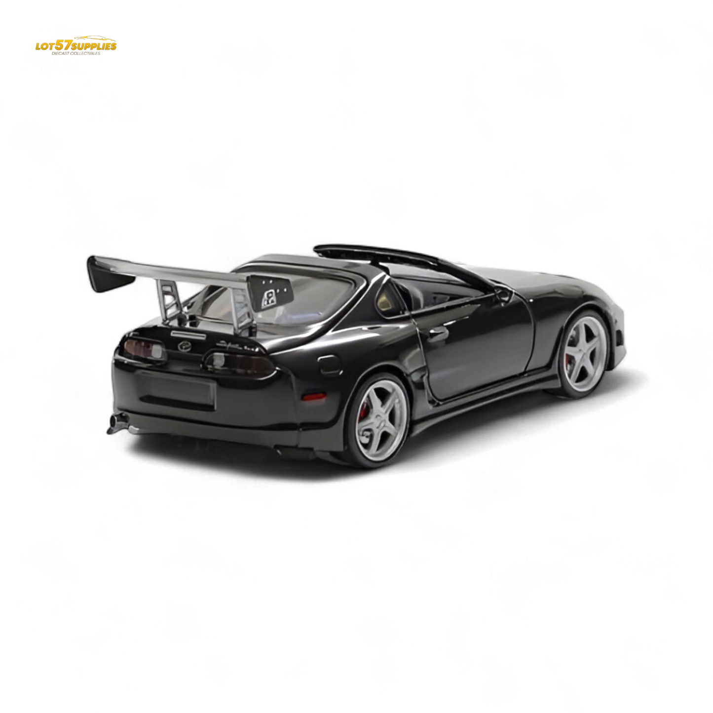 Fast Speed Supra Targa Black 1:64