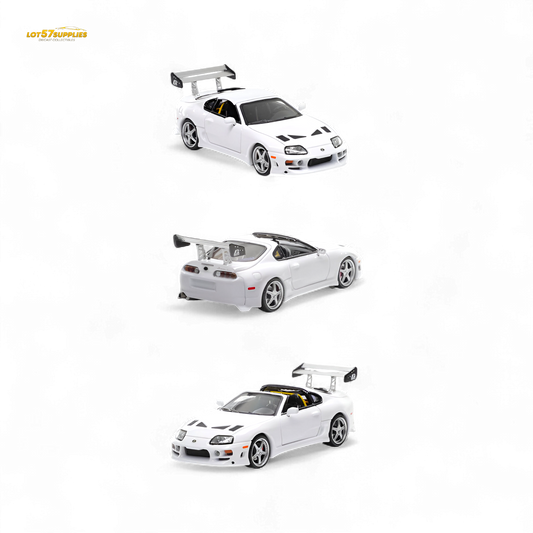Fast Speed Supra Targa White 1:64