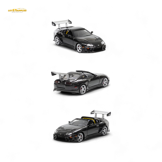 Fast Speed Supra Targa Black 1:64