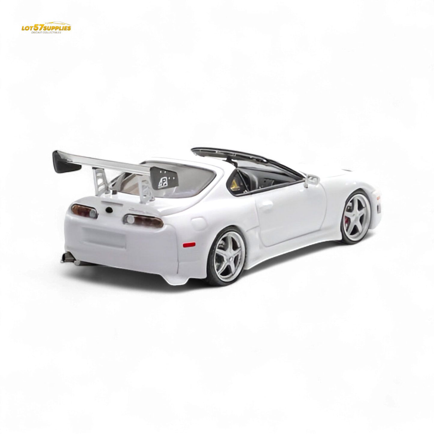 Fast Speed Supra Targa White 1:64