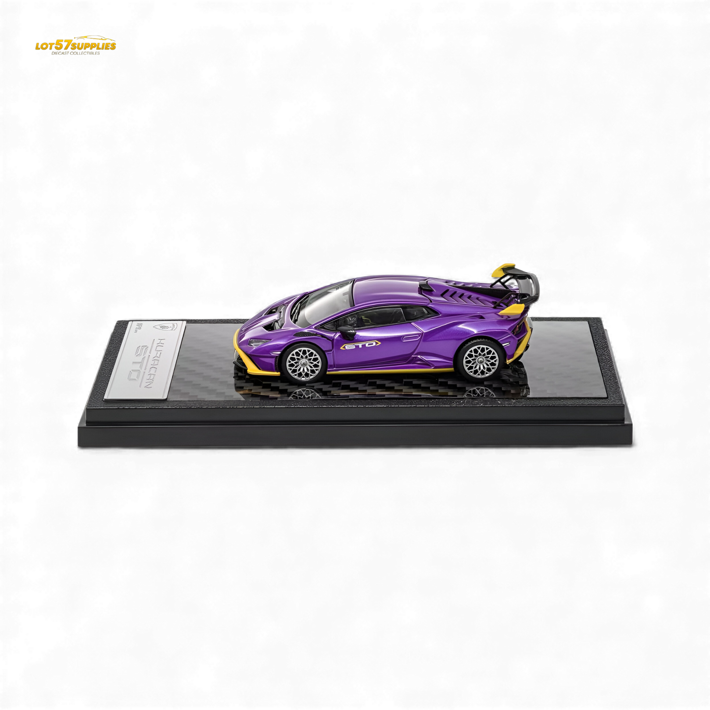 LCD Lamborghini Huracan STO Purple 1:64