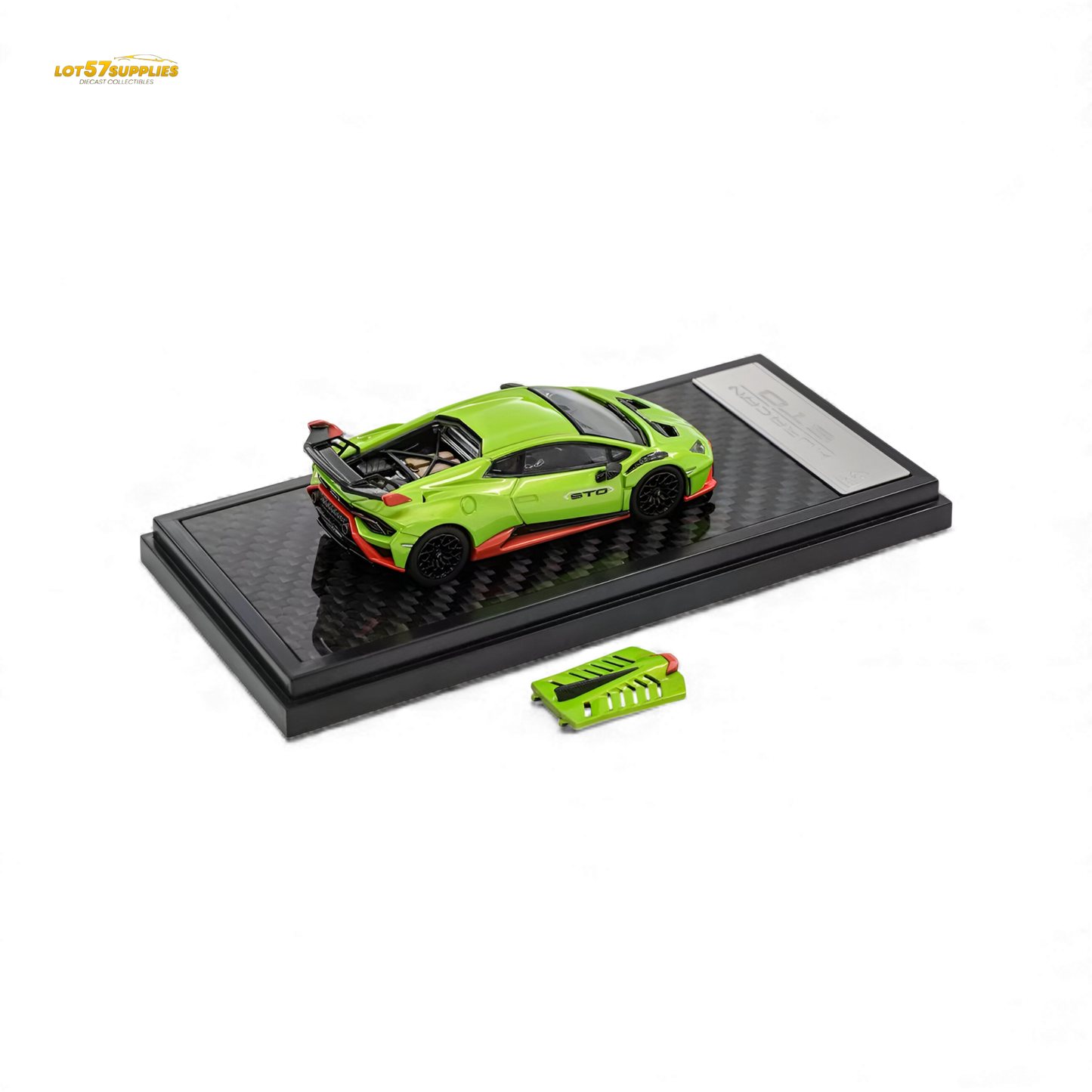 LCD Lamborghini Huracan STO Green 1:64