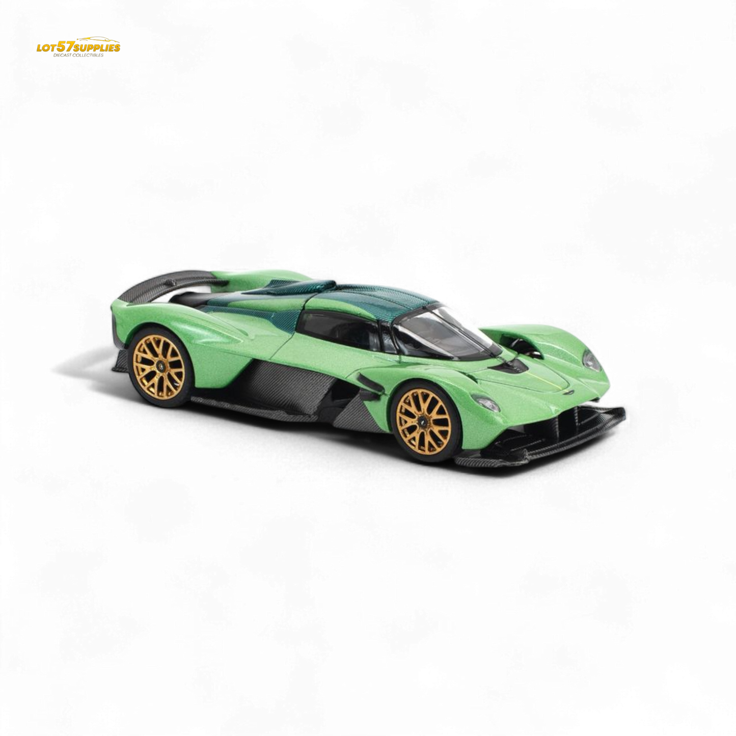 PopRace Aston Martin Valkyrie Iridescent Emerald 1:64