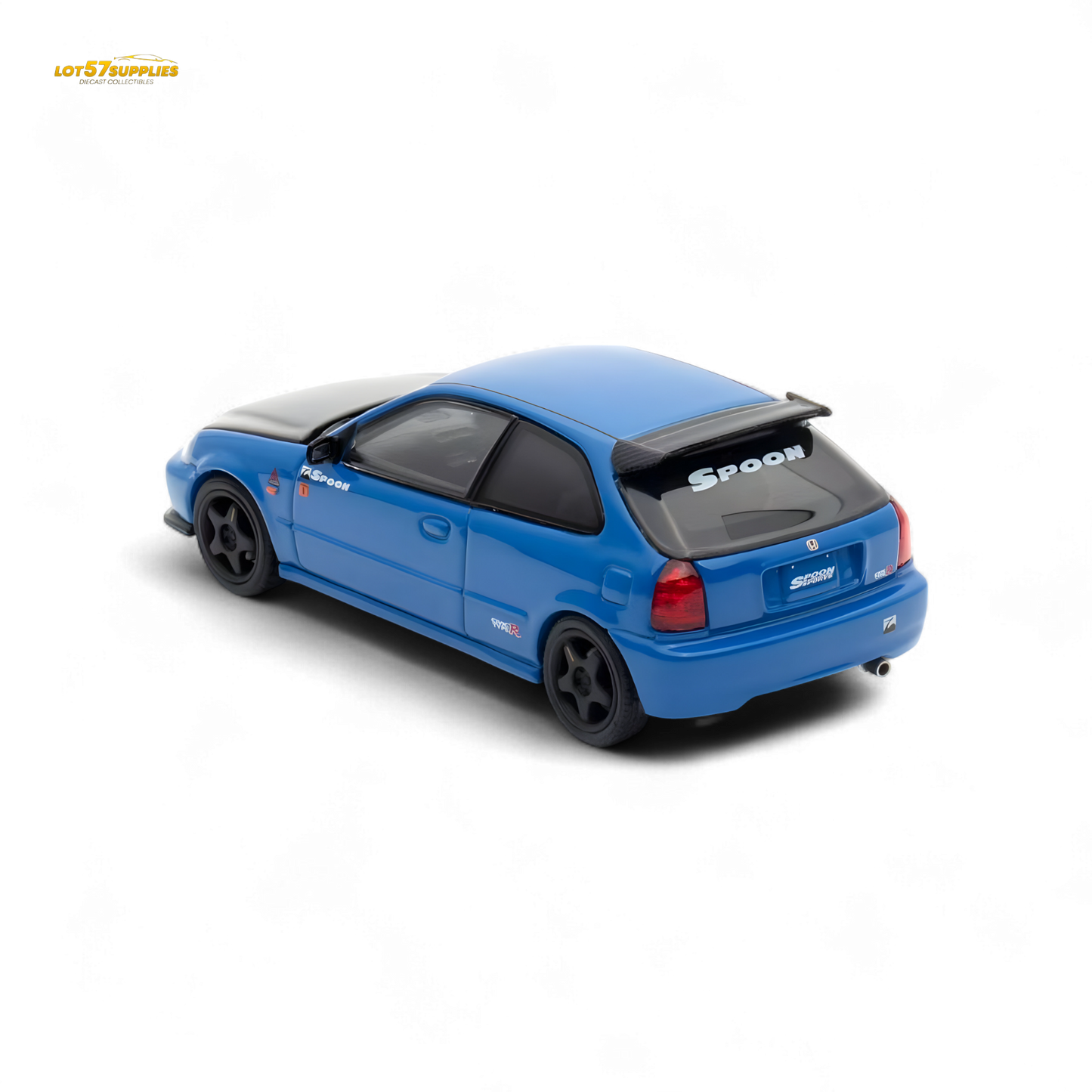 Motorhelix Honda Civic EK9 Malaysia Limited Edition - Blue 1:64