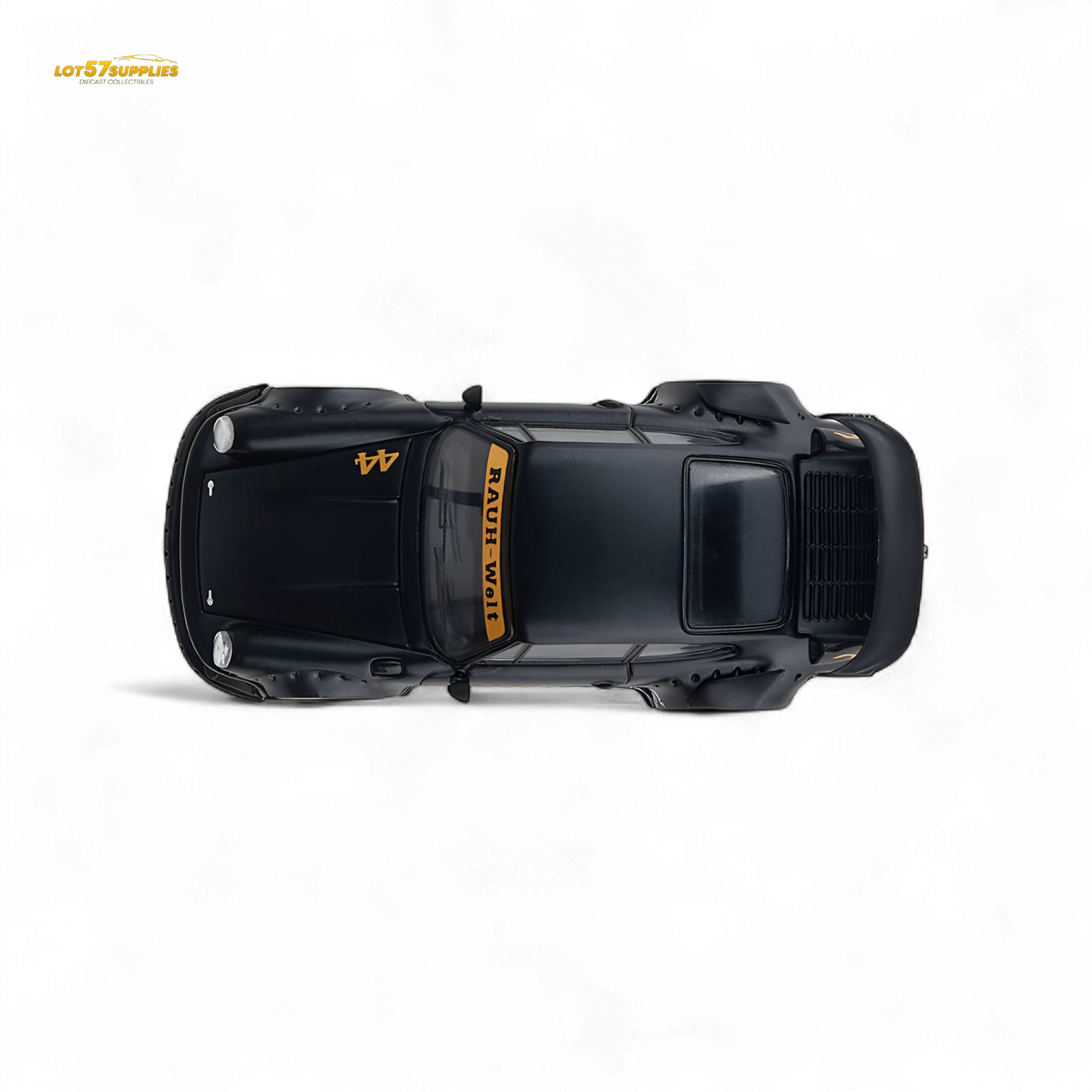 (Pre-Order) Model Model Porsche RWB 993 - Stella Artois #44 Matte Black 1:64