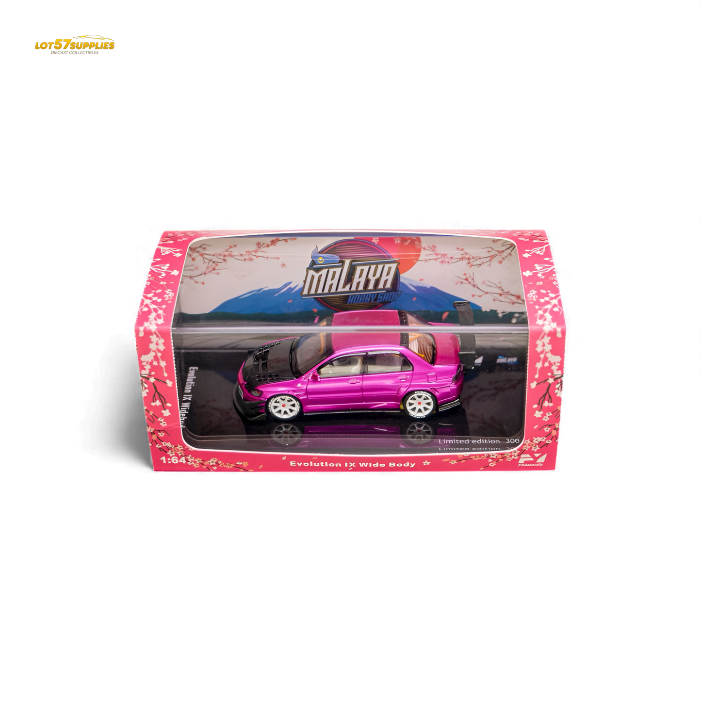 (Pre-Order) Findclassically Mitsubishi 9th Generation - Flash Pink 1:64