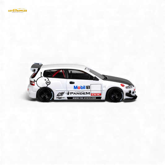 ET Model Honda Civic EG6 Mobil 1 Livery 1:64
