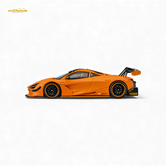 (Pre-Order) CM Model McLaren 720S GT3X Papaya Orange 1:64