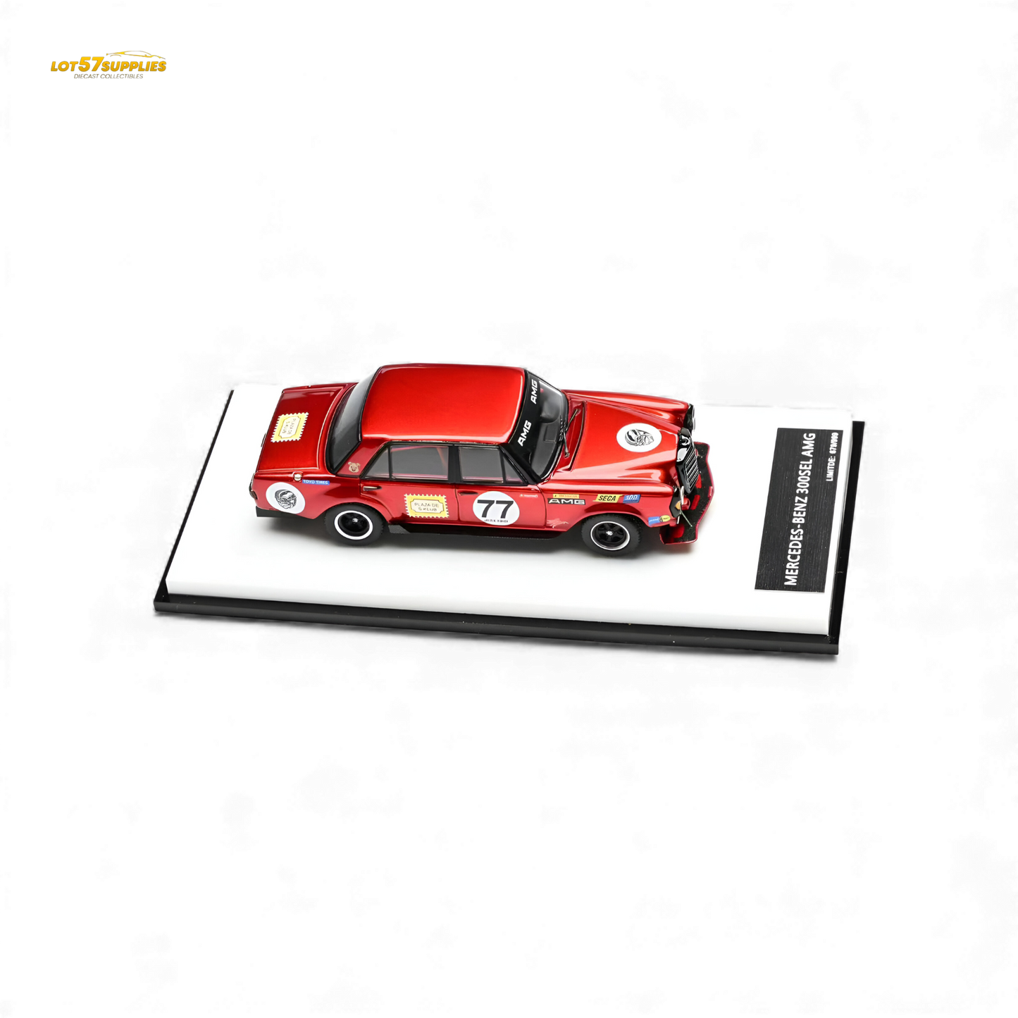 (Pre-Order) Glory Model Mercedes-Benz W205 C63 - Red Pig Tribute 1:64