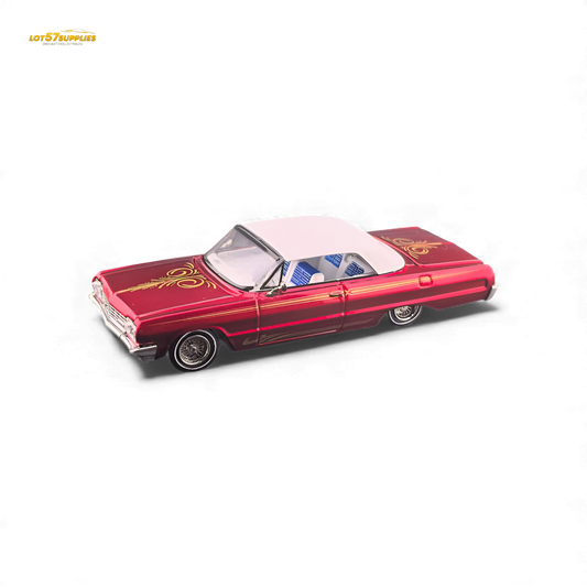 Fine Works64 Chevrolet Impala - Transparent Red Luxury - 1:64