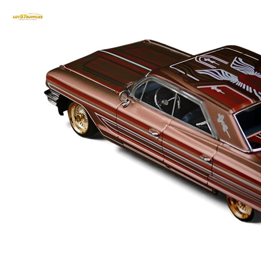 MK Miniatures Cadillac Diwei Metallic Red Copper 1:64