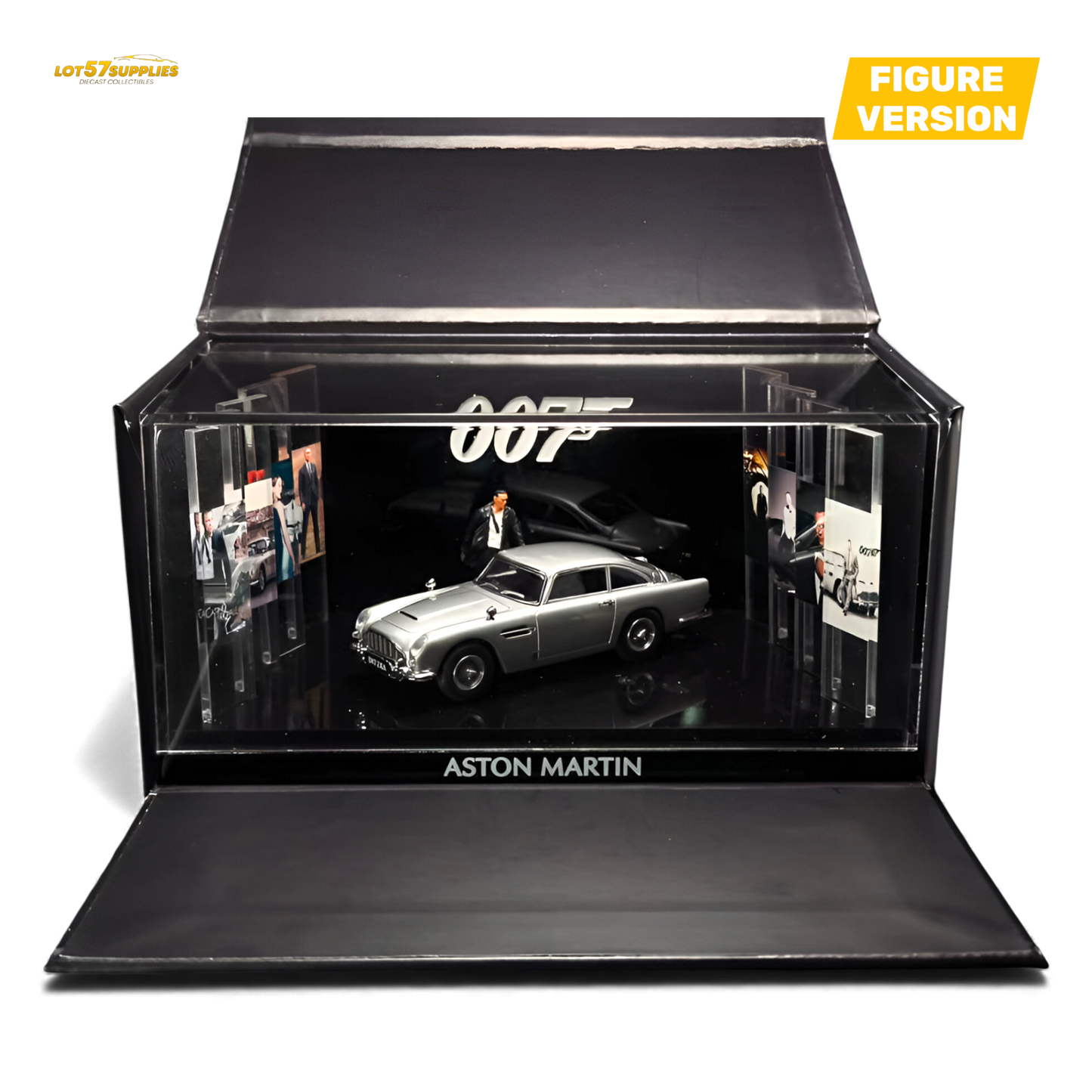(Pre-Order) 007 DB5 - High Gloss Silver Figurine Ver 1:64