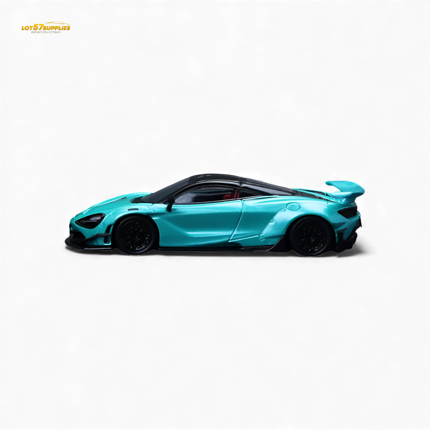 SC McLaren 720S Cyan Blue 1:64