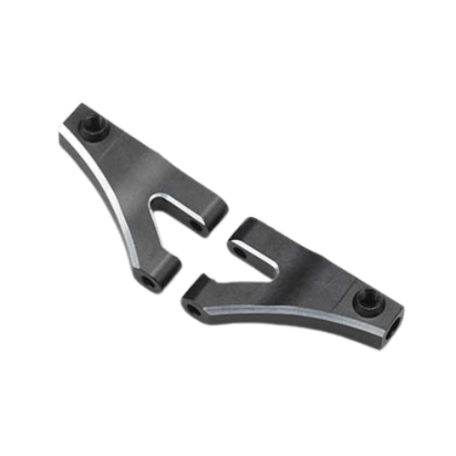 Y2-008FUCA Yokomo Aluminum Front Upper "A" Arm (Black) (2)