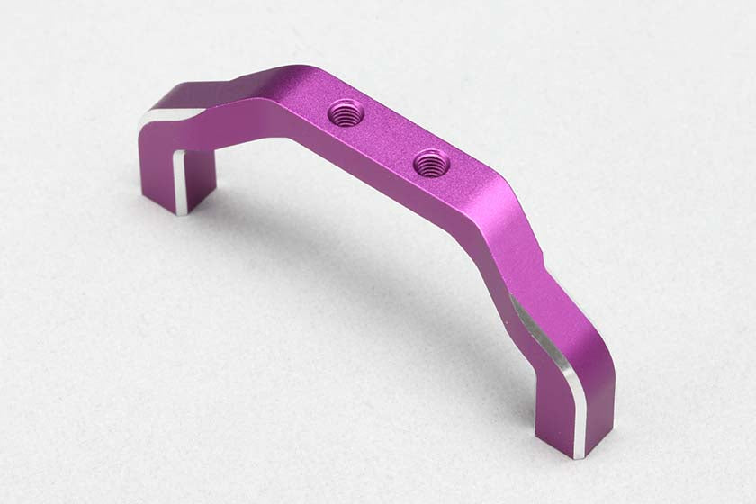 Y2-202SMPA Yokomo Aluminum Round Rack Servo Mount (Purple)