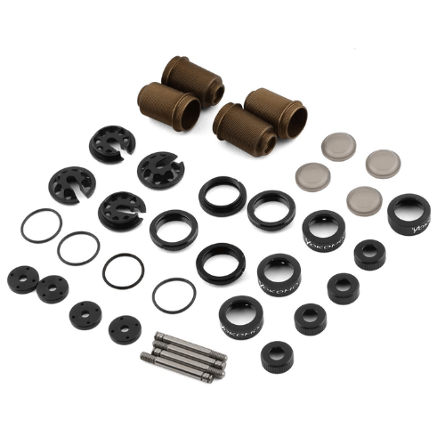 Y2-SBBSA Yokomo SLF (Super Low Friction) Aluminum Big Bore Shock Set (Black)