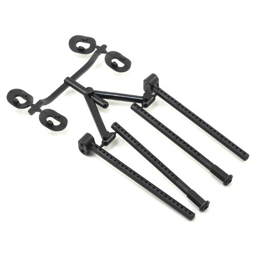 Y4-016A Yokomo Front/Rear Body Mount Set (Plastic)