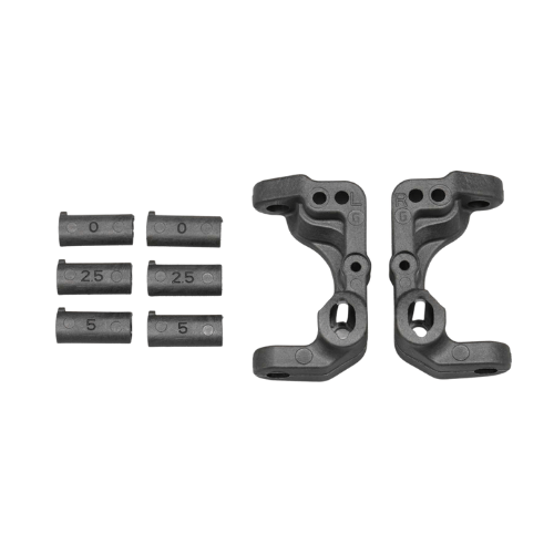 Z2-413G3A Yokomo Front Hub Carrier/Bushing Set (Graphite)