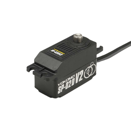 Yokomo SP-02D V2 Programable Digital Low Profile RWD Drift Servo (Black)