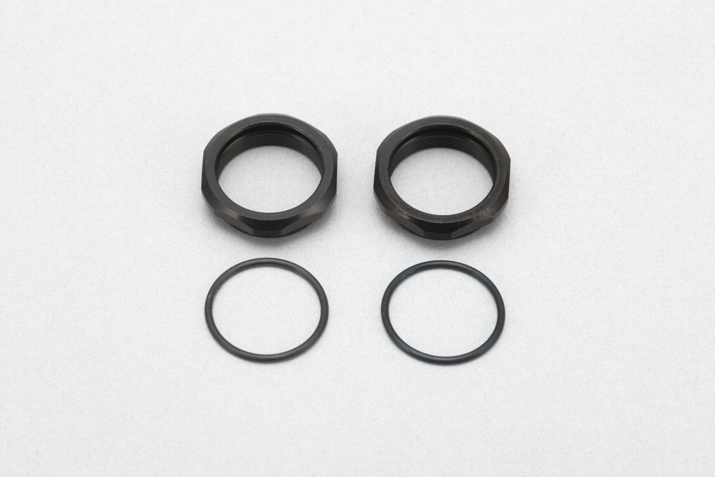 Z2-S4AJA Yokomo Shock Adjuster Nut and O-Ring (2)